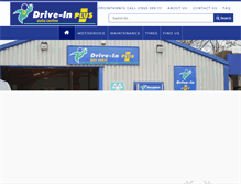 Tablet Screenshot of driveinmot.com